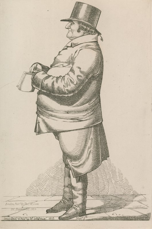 Unidentified gentleman by Richard Dighton