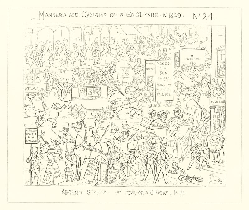 Regent Street at Four O