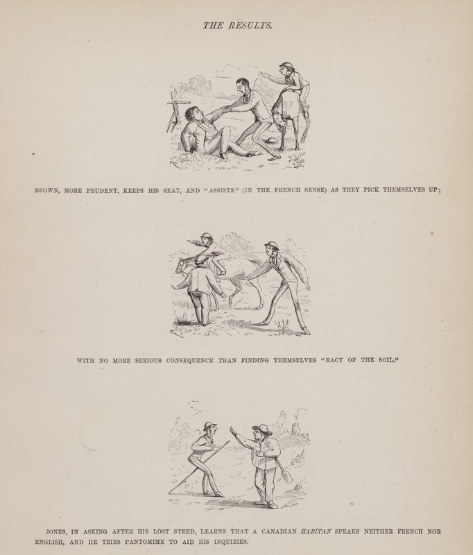 Page from The American Tour of Messrs Brown, Jones and Robinson (engraving) by Richard Doyle