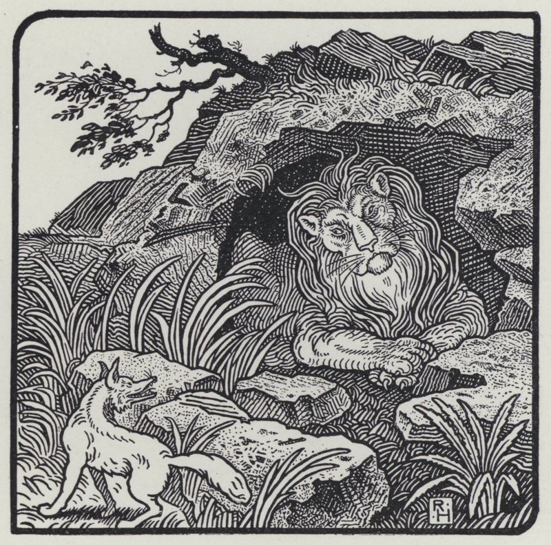 The Lion, The Fox And The Beasts by Richard Heighway