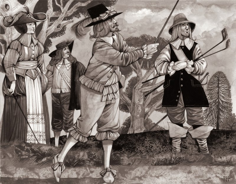 Golf, the Royal Game by Richard Hook