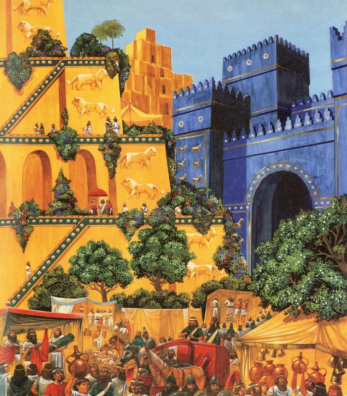 Hanging Gardens of Babylon by Richard Hook