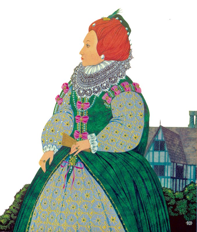 Queen Elizabeth I by Richard Hook