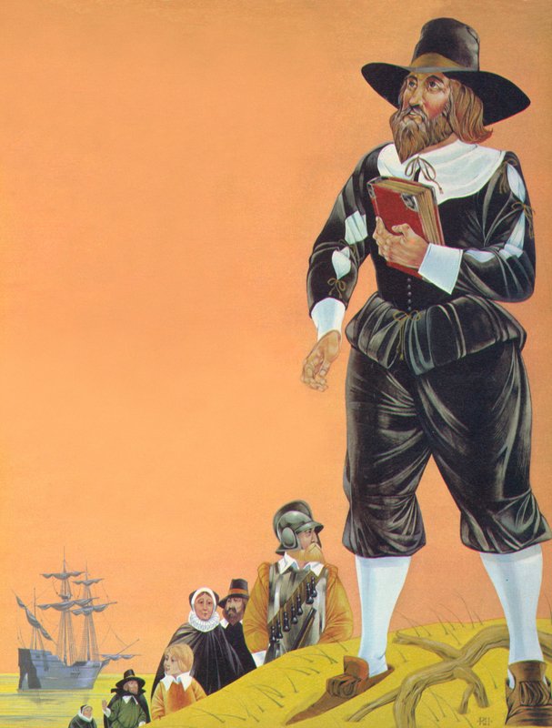 The Pilgrim Fathers by Richard Hook