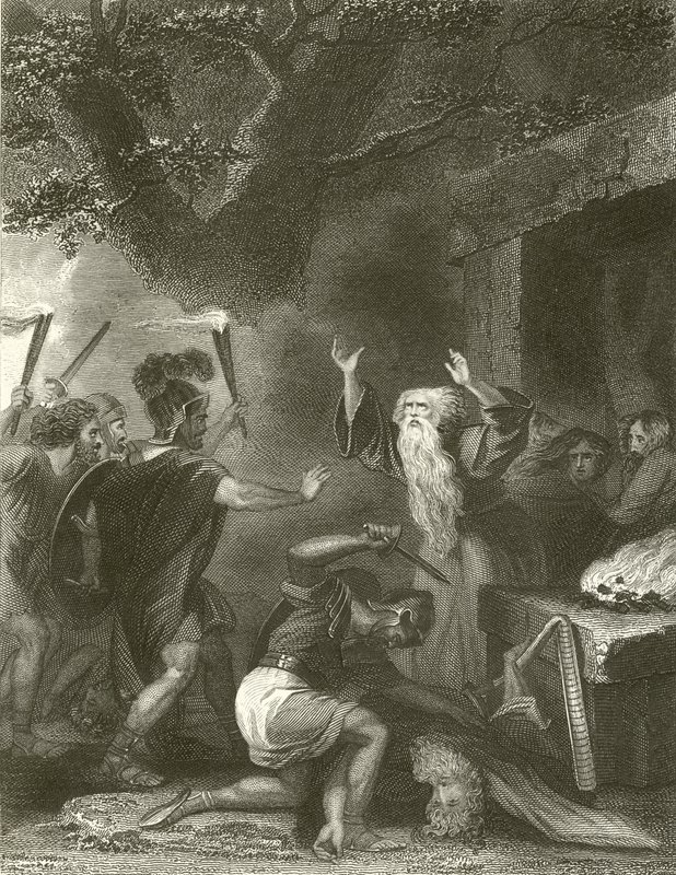 The Massacre of the Druids by Robert (after) Smirke