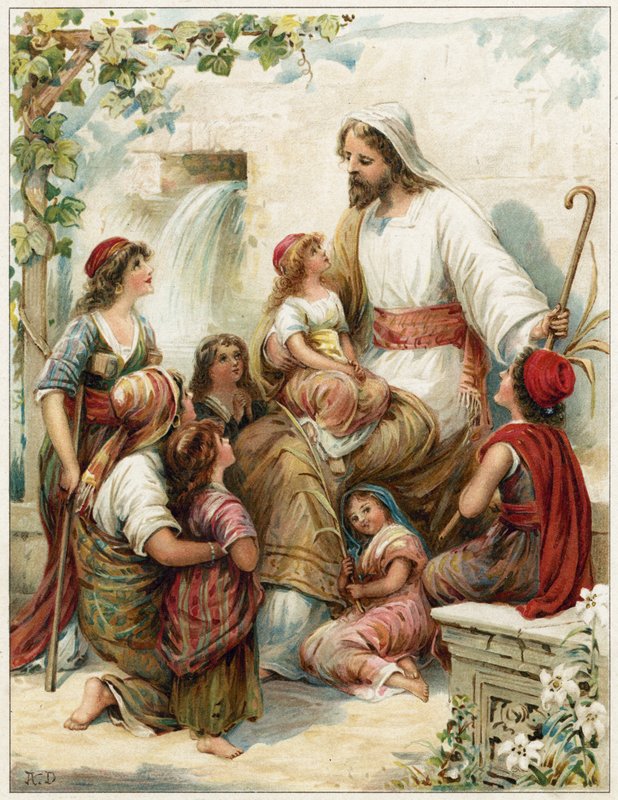 Suffer the Little Children to Come to Me by Robert Ambrose Dudley