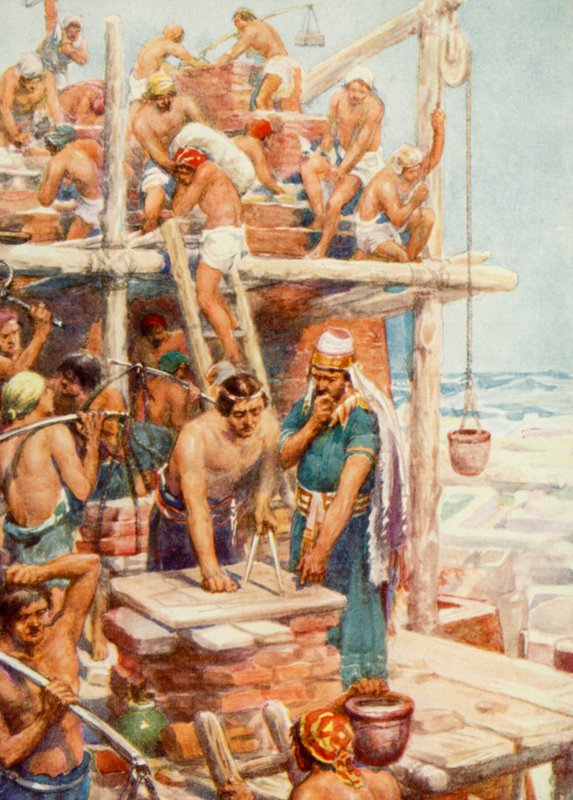The Tower of Babel by Robert Ambrose Dudley