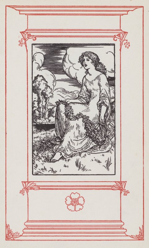 Illustration for English Lyrics by Robert Anning Bell
