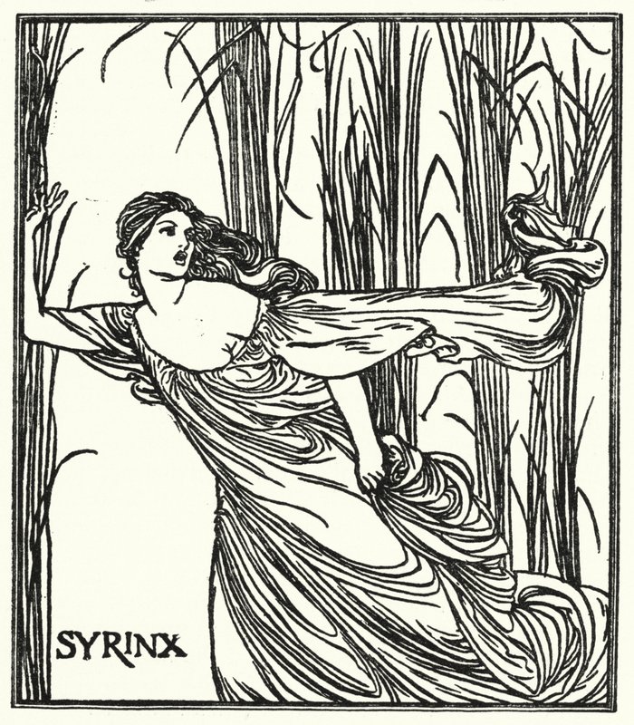 Illustration for Poems by John Keats (lithograph) by Robert Anning Bell