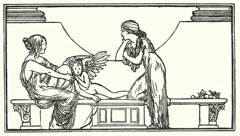 Illustration for Poems by John Keats by Robert Anning Bell