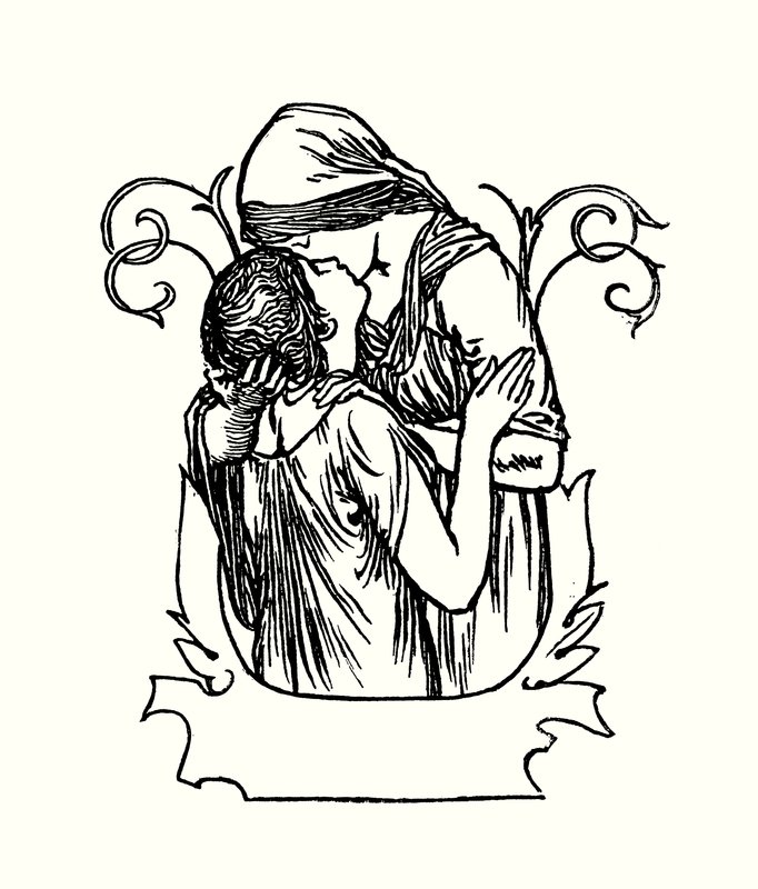Illustration for Poems by John Keats by Robert Anning Bell