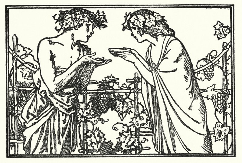 Illustration for Poems by John Keats: Endymion by Robert Anning Bell