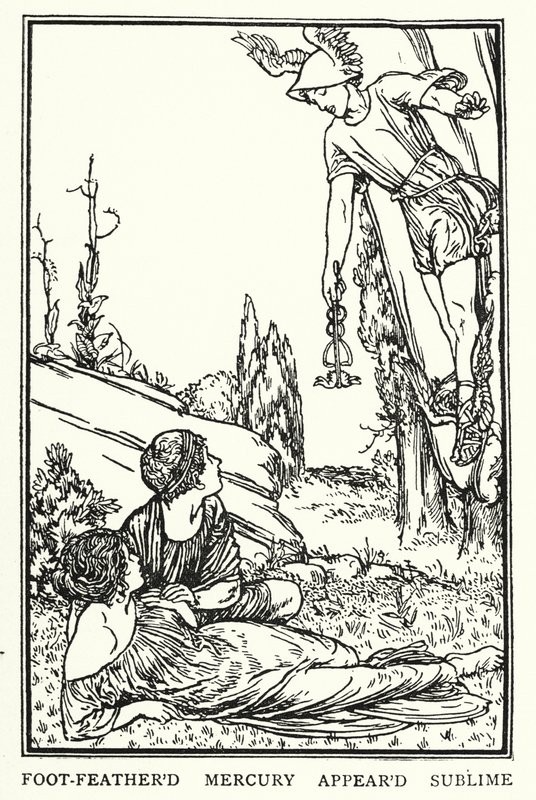 Illustration for Poems by John Keats: Endymion by Robert Anning Bell