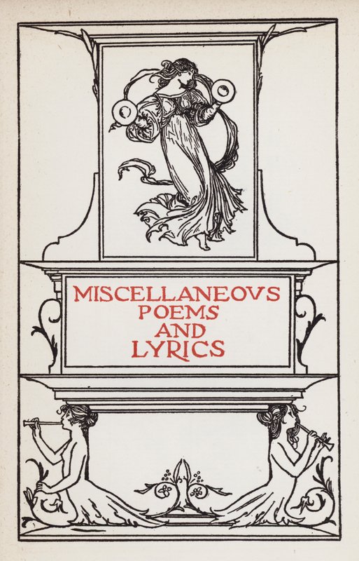 Illustration for Poems by John Keats: Miscellaneous Poems and Lyrics by Robert Anning Bell