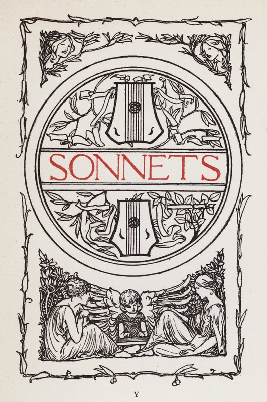 Illustration for Poems by John Keats: Sonnets by Robert Anning Bell