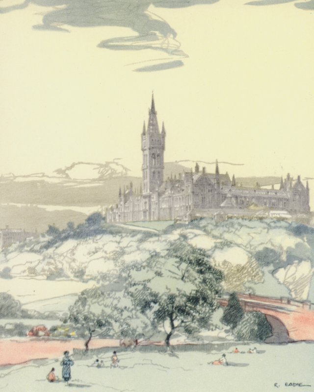 Glasgow: The University by Robert Eadie