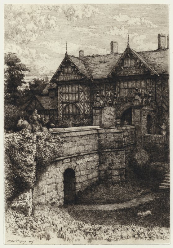 Speke Hall by Robert Kent (after) Thomas