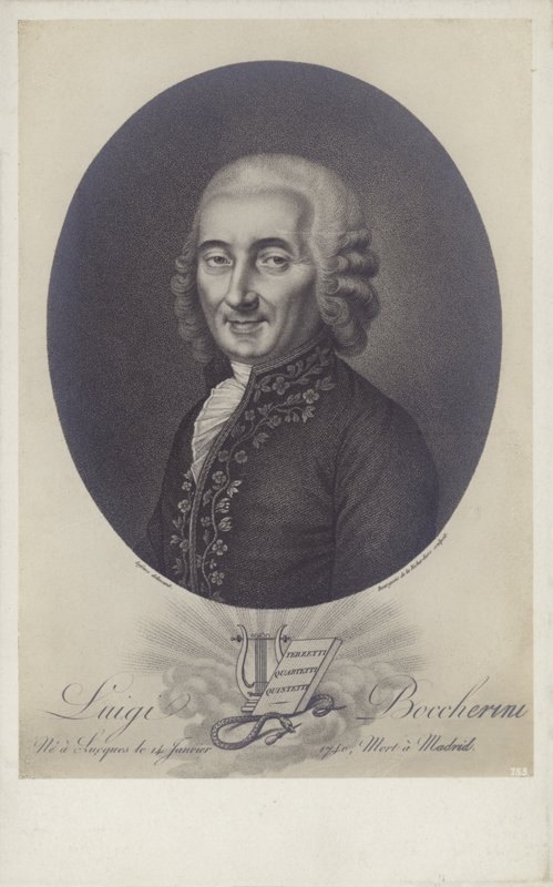Luigi Boccherini, Italian Composer and Cellist by Robert Lefevre