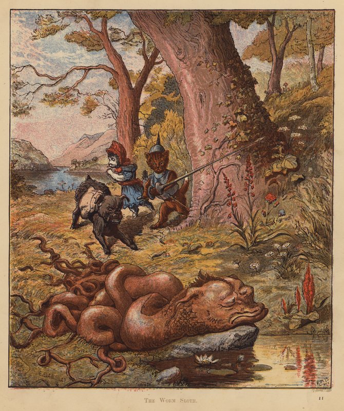 The Kitten Pilgrims: The Worm Sloth by Robert Michael Ballantyne