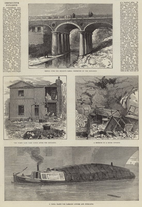 Destructive Explosion by Robert Neal Hind