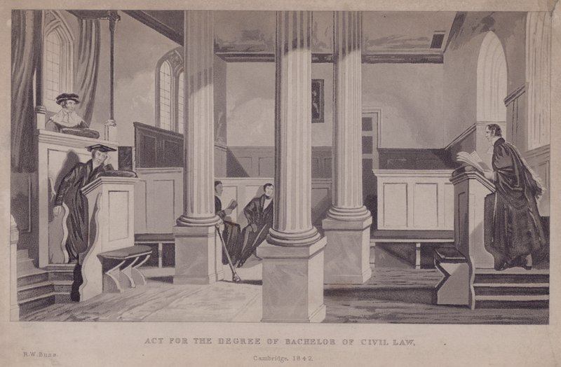 Act for the Degree of Bachelor of Civil Law, Cambridge by Robert William Buss