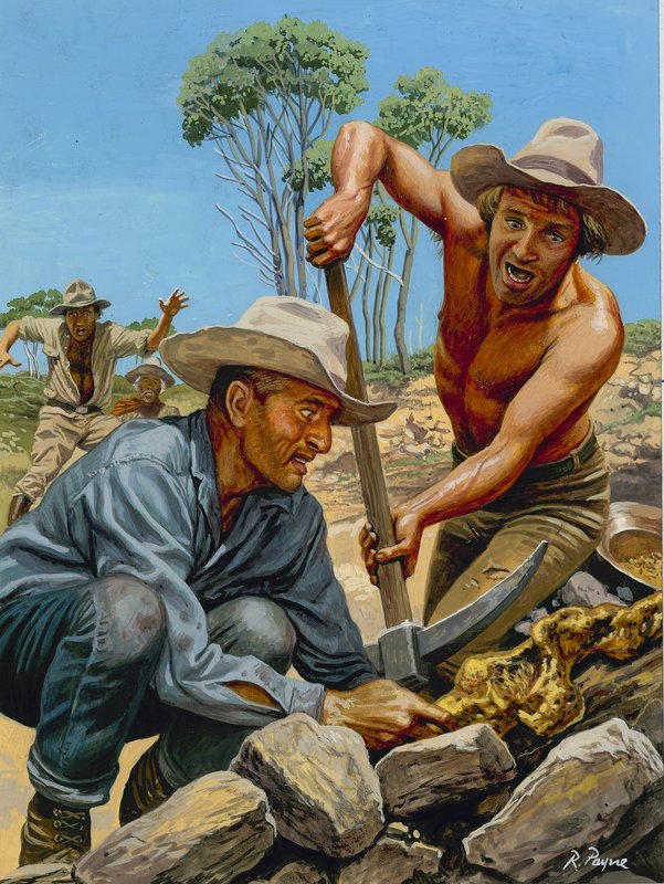 Gold Prospectors by Roger Payne