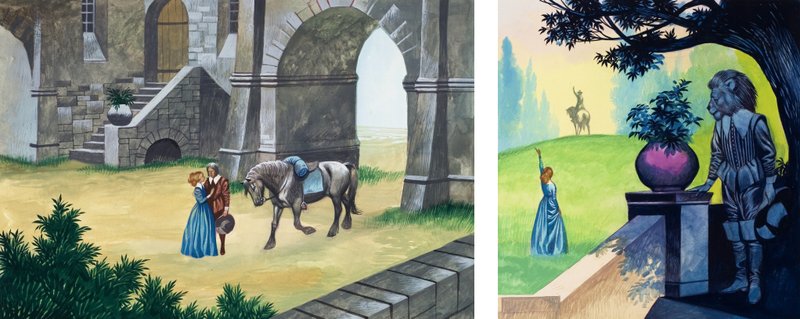 Beauty and the Beast by Ron Embleton