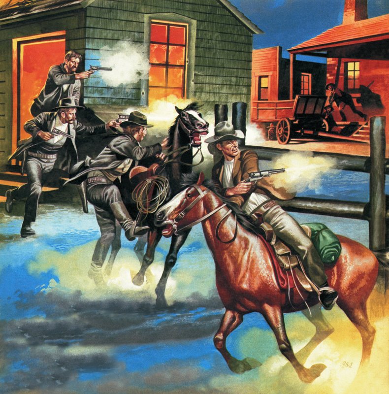 Billy the Kid -- the Infamous Gunman by Ron Embleton