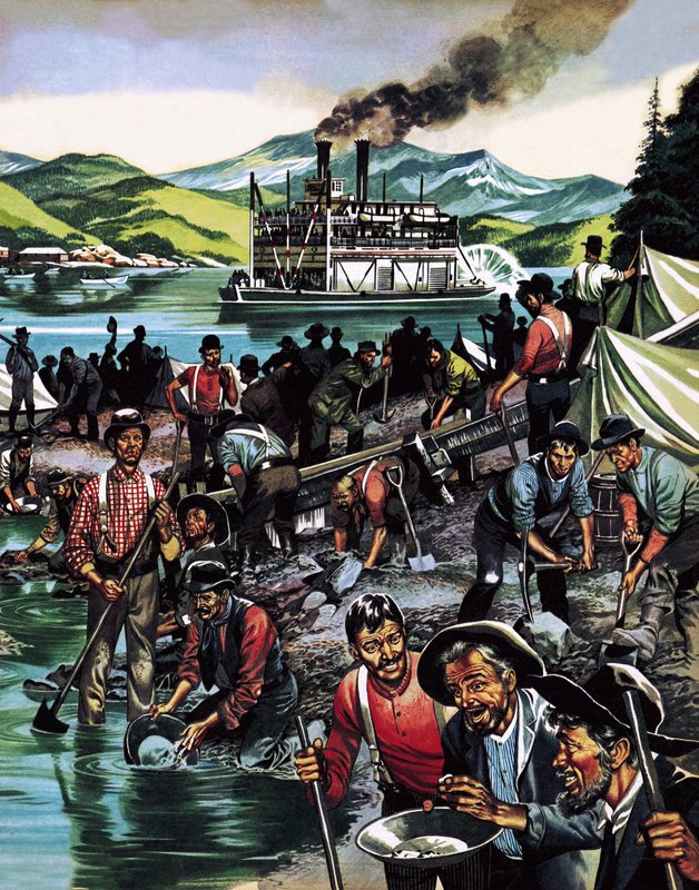 Gold Rush! by Ron Embleton
