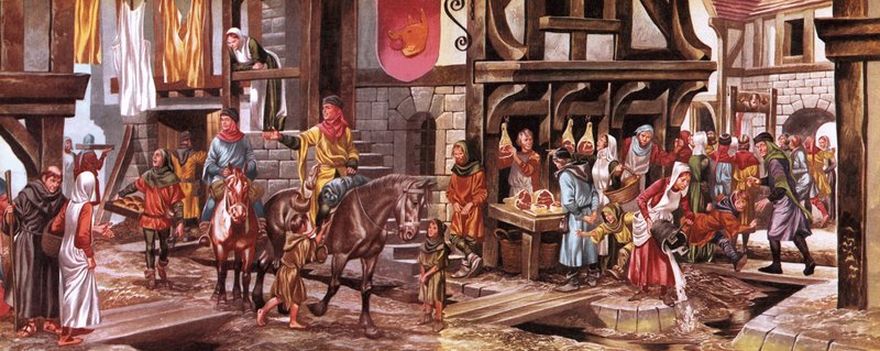 In the Days of Our Forefathers: London Town by Ron Embleton