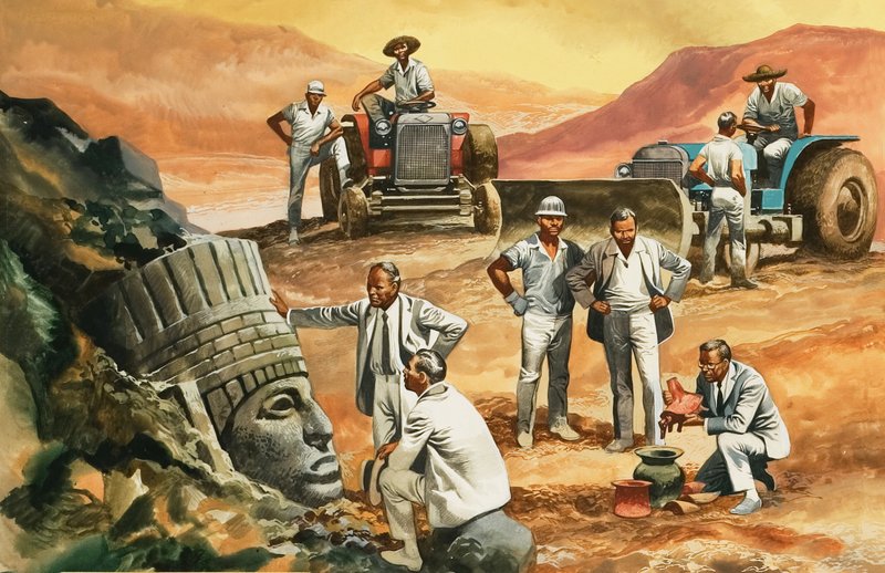 Mexico City by Ron Embleton