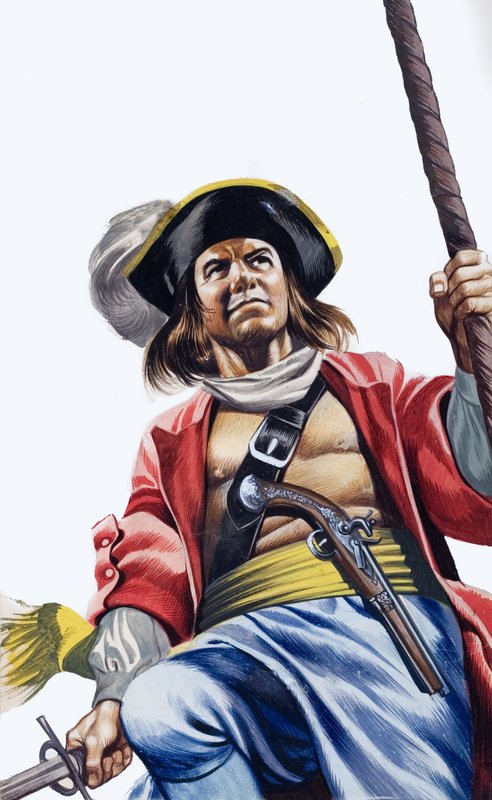 Sir Henry Morgan by Ron Embleton