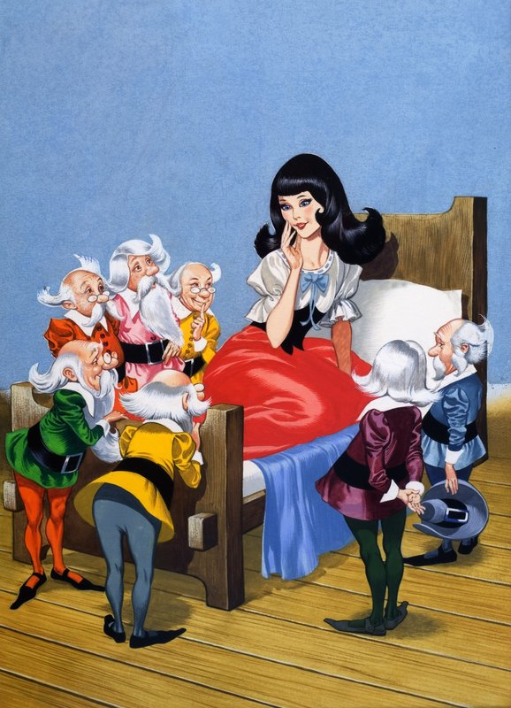Snow-White and the Seven Dwarfs by Ron Embleton