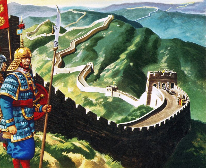 The Great Wall of China by Ron Embleton