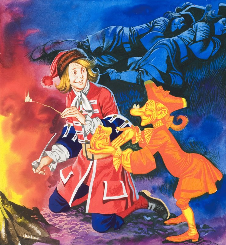 The Three Soldiers by Ron Embleton