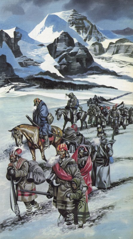 Trail of Tears, Forced Relocation of the Cherokee Nation by Ron Embleton