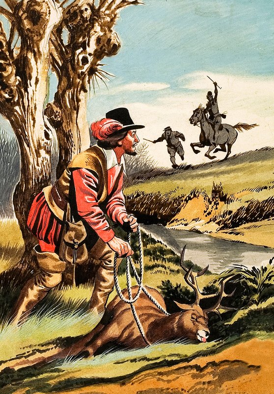 William Shakespeare Poaching by Ron Embleton