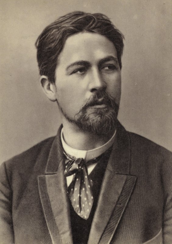 Anton Chekhov (1860-1904), Russian playwright and short story writer, 1893 by Russian Photographer