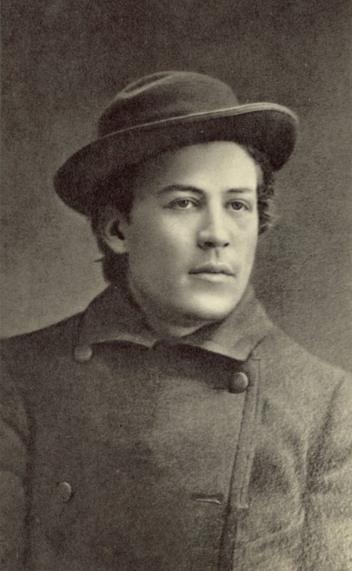 Anton Chekhov, Russian Playwright, Moscow, 1883 by Russian Photographer