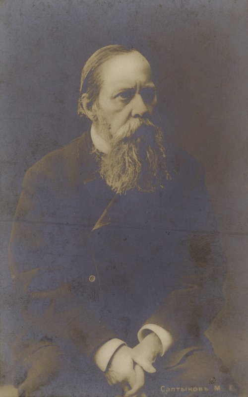 Mikhail Saltykov-Shchedrin by Russian Photographer