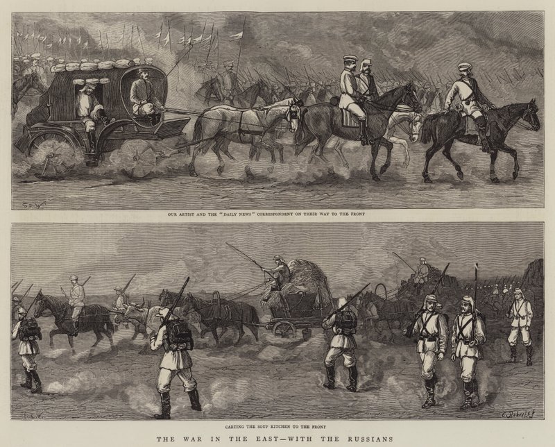 The War in the East, with the Russians by Samuel Edmund Waller