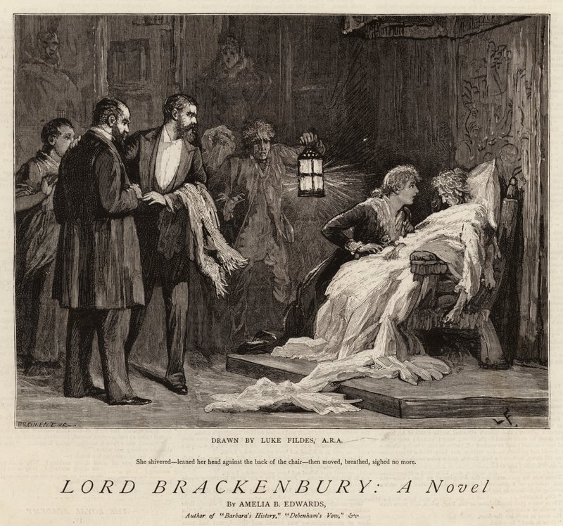 Lord Brackenbury, a Novel by Samuel Luke Fildes