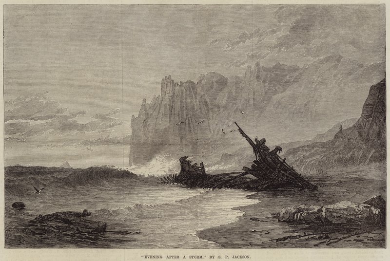 Evening after a Storm by Samuel Phillips Jackson