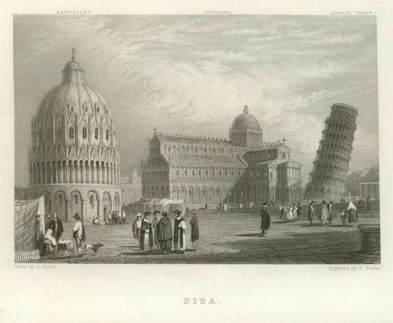 Pisa by Samuel Prout