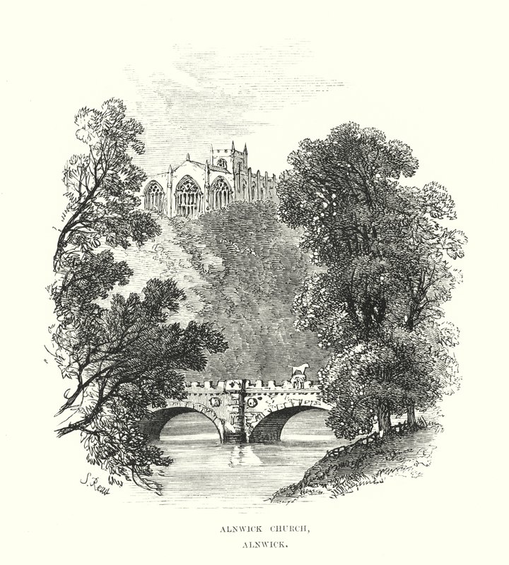 Alnwick Church, Alnwick by Samuel Read