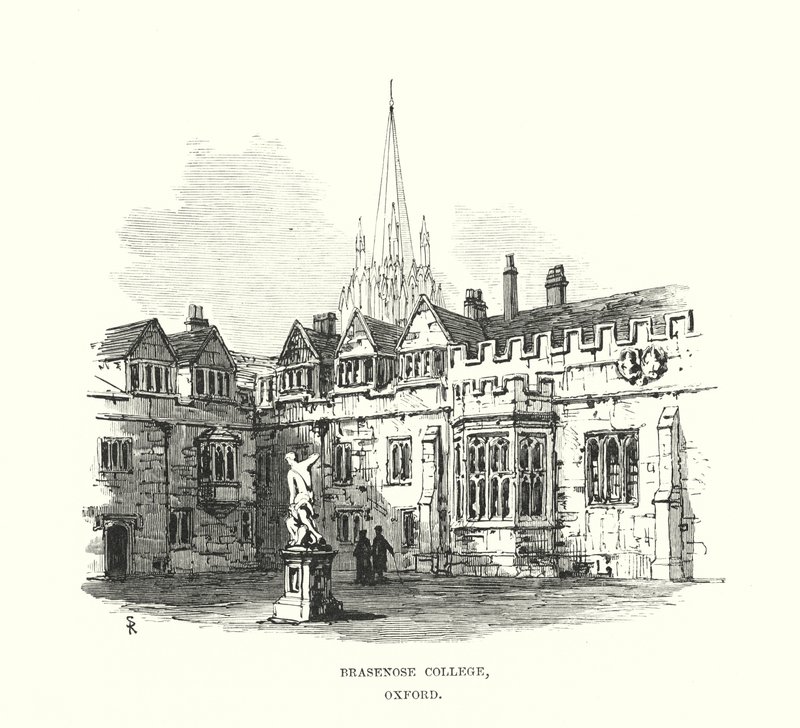 Brasenose College, Oxford by Samuel Read