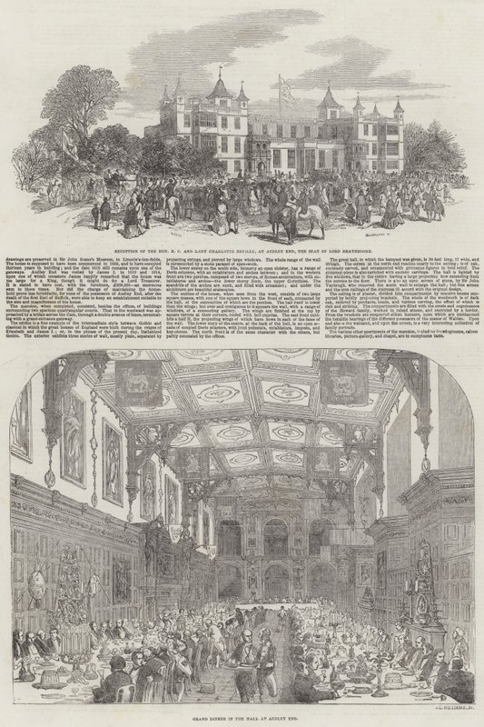 Festivities at Audley End by Samuel Read