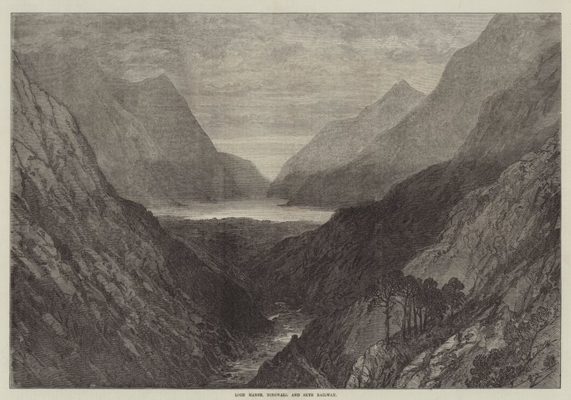 Loch Maree, Dingwall and Skye Railway by Samuel Read