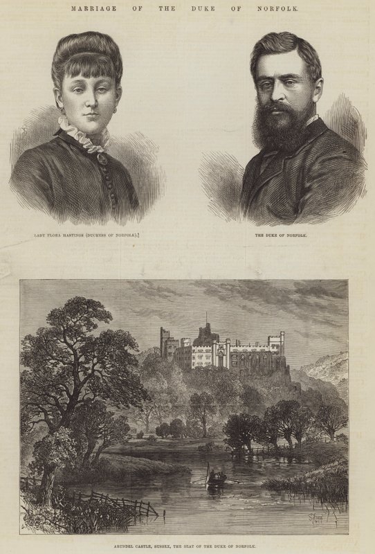 Marriage of the Duke of Norfolk by Samuel Read