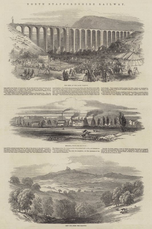 North Staffordshire Railway by Samuel Read